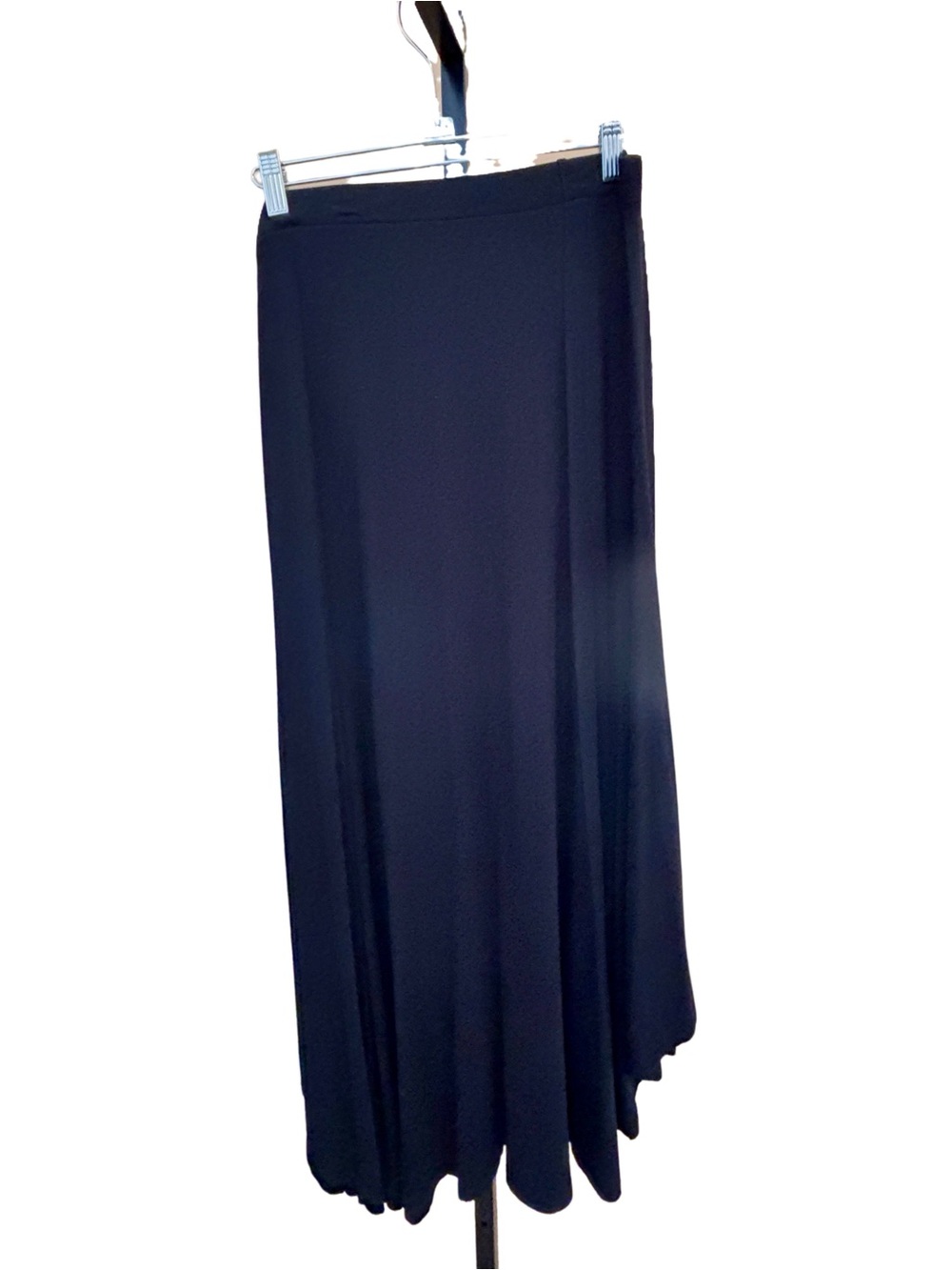 Women's Black Maxi Skirt - Classic Flowing Silhouette Chico’s Size 1